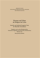 Hans-Joachi Klimkeit, Hans-Joachim Klimkeit - Hymnen und Gebete der Religion des Lichts