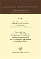 Annegret Mohr - Personalplanung in einem neu errichteten Betrieb