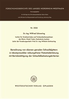 Winfried Schwering - Berechnung von ebenen geraden Schaufelgittern in inkompressibler reibungsfreier Potentialströmung mit Berücksichtigung der Schaufelbelastungskriterien