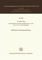 Dieter Fricke - Einkommen und Anspruchsniveau