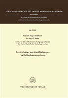 Friedrich Eichhorn - Das Verhalten von Metallklebungen bei Schlagbeanspruchung