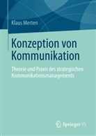 Klaus Merten - Konzeption von Kommunikation
