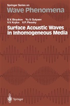 Sergey Biryukov, Sergey V Biryukov, Sergey V. Biryukov, Yuri Gulyaev, Yuri V Gulyaev, Yuri V. Gulyaev... - Surface Acoustic Waves in Inhomogeneous Media