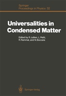 Nino Boccara, Remi Jullien, Luc Peliti, Luca Peliti, Rammal Rammal, Rammal Rammal et al - Universalities in Condensed Matter