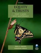 Paul S. Davies, Paul S. Virgo Davies, Graham Virgo - Equity & Trusts: Text, Cases, and Materials