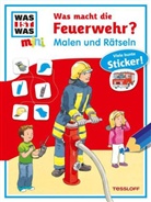 Julia Meyer, Stefan Richter, Stefan Richter - Was macht die Feuerwehr?, Malen und Rätseln