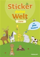 Elisabeth Kiefmann, Sandra Schmidt, Sandra Schmidt - Sticker deine Welt, Tiere