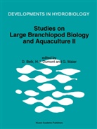 Denton Belk, Henri J. Dumont, Henr J Dumont, Henri J Dumont, G Maier, G. Maier - Studies on Large Branchiopod Biology and Aquaculture II