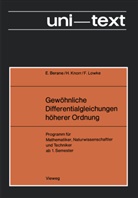 Edith Berane, Berane Edith - Gewöhnliche Differentialgleichungen höherer Ordnung
