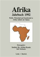 Institu für Afrika-Kunde, Institut für Afrika-Kunde, Institut für Afrika-Kunde, Institut für Afrika-Kunde - Afrika Jahrbuch 1992