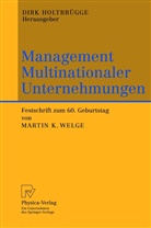 Dir Holtbrügge, Dirk Holtbrügge - Management Multinationaler Unternehmungen