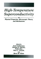 J. Ashkenazi, S. E. Barnes, S.E. Barnes, E Barnes, S E Barnes, B. M. Klein... - High-Temperature Superconductivity
