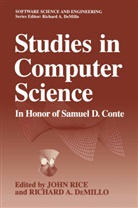 A DeMillo, A DeMillo, Richard A. Demillo, Joh R Rice, John R Rice, John R. Rice... - Studies in Computer Science
