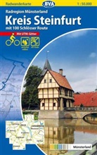 BVA Radwanderkarte: BVA Radwanderkarte Radregion Münsterland, Kreis Steinfurt