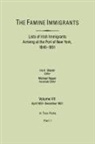 Ira A. Glazier, Michael H. Tepper - Famine Immigrants. Lists of Irish Immigrants Arriving at the Port of New York, 1846-1851. Volume VII, April 1851-December 1851. in Two Parts, Part 1