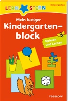 Ute Haller, Ute Haller - LERNSTERN Mein lustiger Kindergartenblock Spielen und Lernen
