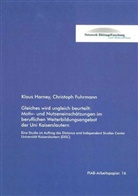 Fuhrmann, Christoph Fuhrmann, harne, Klau Harney, Klaus Harney - Gleiches wird ungleich beurteilt: Motiv- und Nutzeneinschätzungen im beruflichen Weiterbildungsangebot der Uni Kaiserslautern