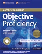 Annette Capel, Leo Jones, Wendy Sharp - Objective Proficiency: Student's Book with answers, Downloadable Software and 2 Class Audio-CDs