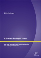 Olivia Konieczny - Arbeiten im Newsroom