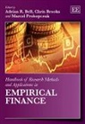 Adrian R. (EDT)/ Brooks Bell, Adrian R. Brooks Bell, Adrian R. Bell, Chris Brooks, Marcel Prokopczuk - Handbook of Research Methods and Applications in Empirical Finance