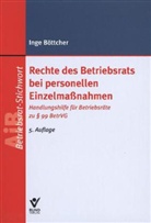 Inge Böttcher - Rechte des Betriebsrats bei personellen Einzelmaßnahmen