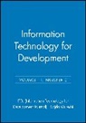 Itdj (Information Technology for Development Journ, Lastitdj (Information Technology for Dev, Itdj (Information Technology for Develop, Sajda Qureshi, Qureshi Sajda - Information Technology for Development