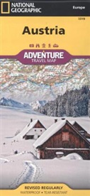 National Geographic Maps, National Geographic Maps - Adventure - National Geographic Adventure Travel Maps - .: National Geographic Adventure Travel Map Austria
