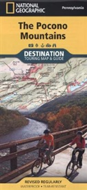 National Geographic Maps - National Geographic Destination Map & Guide: National Geographic Destination Touring Map & Guide Pocono Mountains