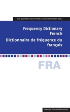 Sabine Fiedler, Erla Hallsteinsdóttir, Uwe Quasthoff - Frequency Dictionary French, m. 1 CD-ROM