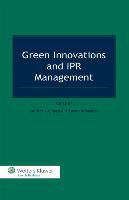 Iris Kirchner-Freis, Kirchner, A. Kirchner, Andree Kirchner, Kirchner-Freis, … - Green Innovations and Ipr Management