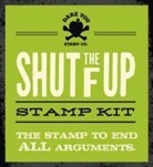 Dare You Stamp Co, Dare You Stamp Co., Dare You Stamp Co., Seymour Chwast - Shut the F Up Stamp Kit