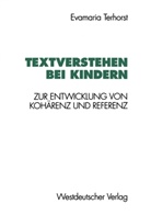 Evamaria Terhorst - Textverstehen bei Kindern