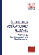 Stefan Schmale - Interpretation von Kapitalmarktreaktionen