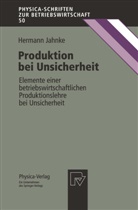 Hermann Jahnke - Produktion bei Unsicherheit