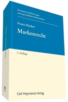 Franz Hacker, Friedrich Hacker - Markenrecht