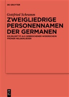 Gottfried Schramm - Zweigliedrige Personennamen der Germanen