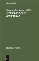 Norber Mecklenburg, Norbert Mecklenburg - Literarische Wertung
