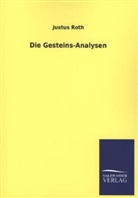 Justus Roth - Die Gesteins-Analysen
