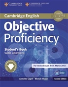 Annett Capel, Annette Capel, Leo Jones, Wend Sharp, Wendy Sharp - Objective Proficiency (2nd ed.): Student's Book with Answers with Downloadable Software
