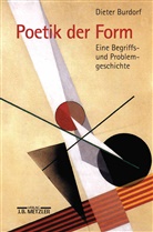 Dieter Burdorf, Dieter Burdorf - Poetik der Form