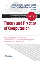 Jaime Caro, Jaime Caro et al, Shin-Ya Nishizaki, Masayuk Numao, Masayuki Numao, Merlin Teodosia Suarez - Theory and Practice of Computation