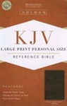 Broadman &amp; Holman Publishers, Holman Bible Staff - Large Print Personal Size Reference Bible-KJV