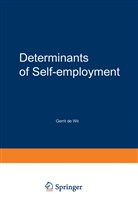 Gerrit de Wit - Determinants of Self-employment