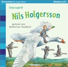 Selma LagerlÃ¶f, Selma Lagerlöf, Maria Seidemann, Katharina Thalbach - Nils Holgersson, 1 Audio-CD (Audio book)