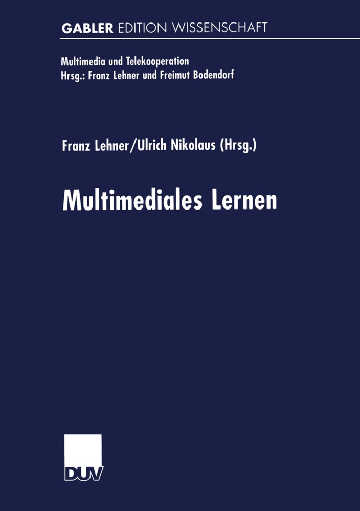 Franz Lehner - Multimediales Lernen