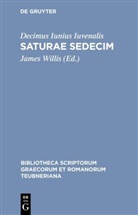 Decimus Iunius Iuvenalis, Juvenal, Jame Willis, James Willis - Saturae sedecim