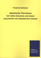 Friedrich Delitzsch - Assyrische Tiernamen