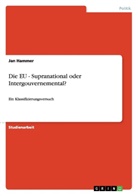 Jan Hammer - Die EU - Supranational oder Intergouvernemental?