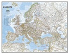 National Geographic Maps: National Geographic Map Classic Europe, politisch, laminiert, Planokarte