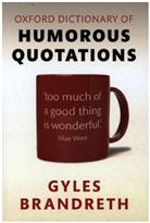 Gyles Brandreth, Gyles Brandreth - Oxford Dictionary of Humorous Quotations